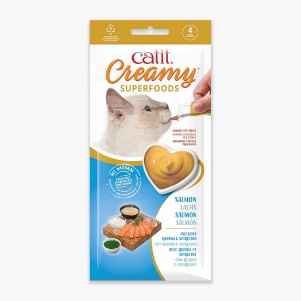 Friandises à Lécher au Saumon pour chat